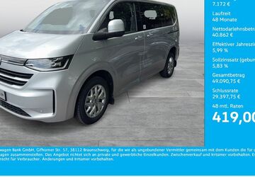 VW T7 Caravelle 7.572 km 48.034 &euro; Dortmund 44379