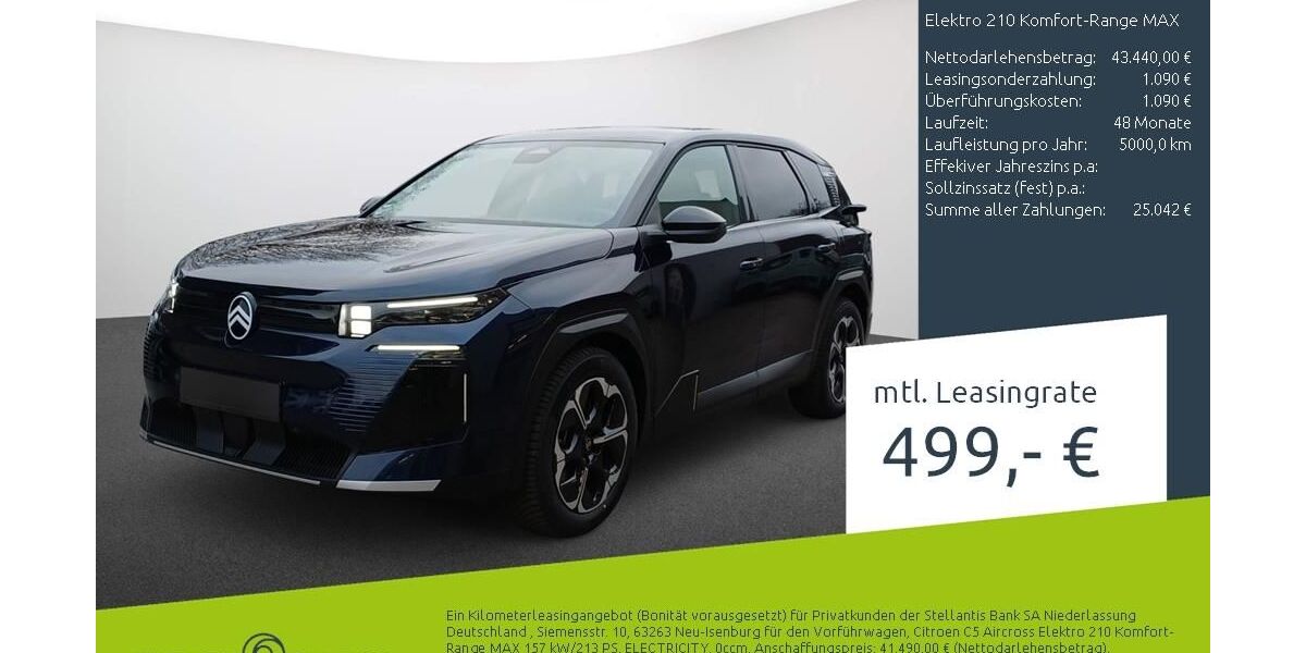 Citroen C5 Aircross 19.087 km 43.440 &euro; Dortmund 44263