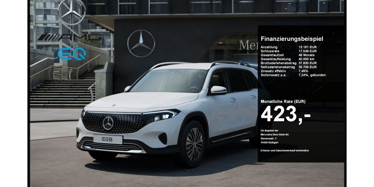 Mercedes-Benz EQB 13.724 km 43.670 &euro; Dortmund 44139
