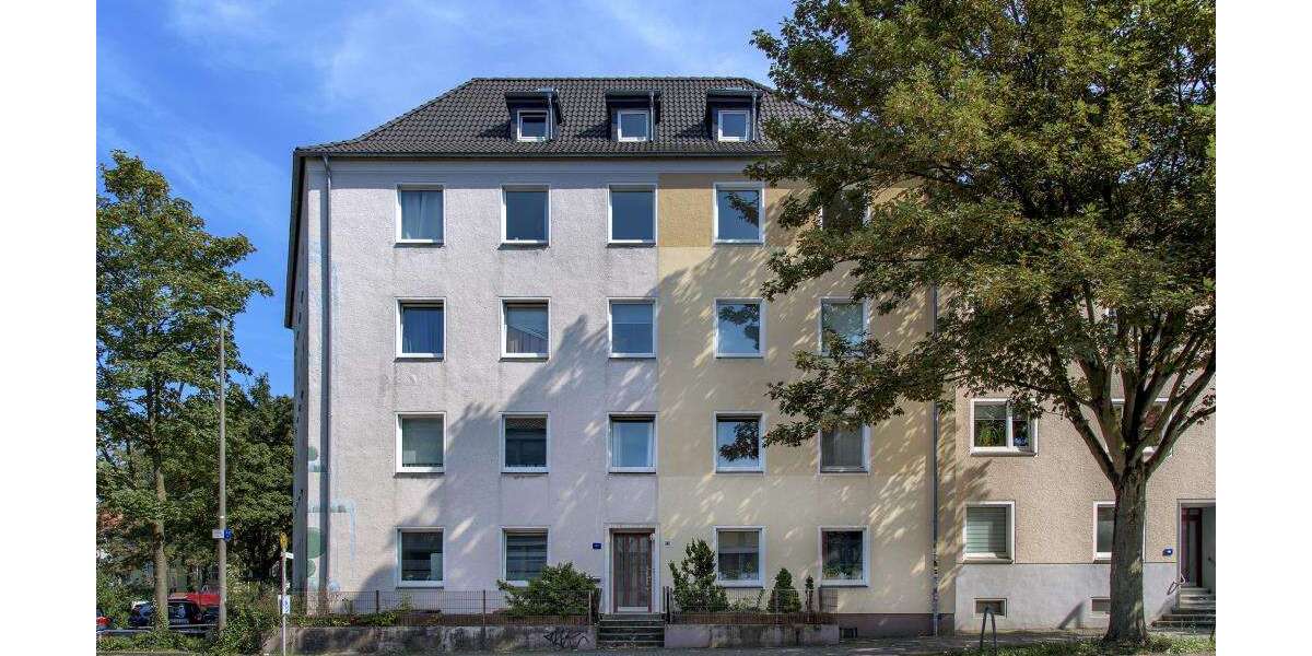 Etagenwohnung Dortmund Innenstadt West - 2 Zimmer, 59 m&sup2;, 573&euro; | Angebot:27098339