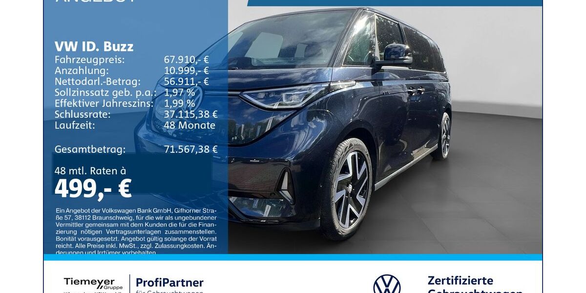 VW ID. Buzz 19.246 km 66.770 &euro; Recklinghausen 45663