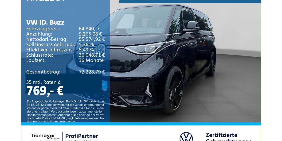 VW ID. Buzz 15.837 km 63.770 &euro; Recklinghausen 45663