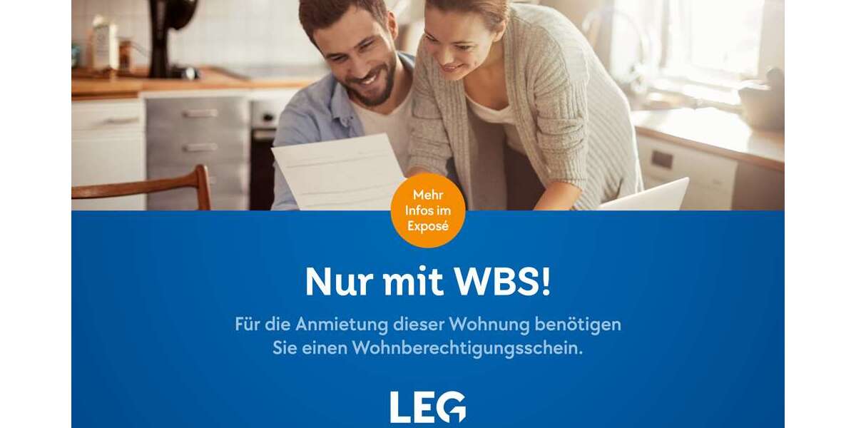 Etagenwohnung Dortmund Brackel - 2 Zimmer, 60 m&sup2;, 348&euro; | Angebot:27306176