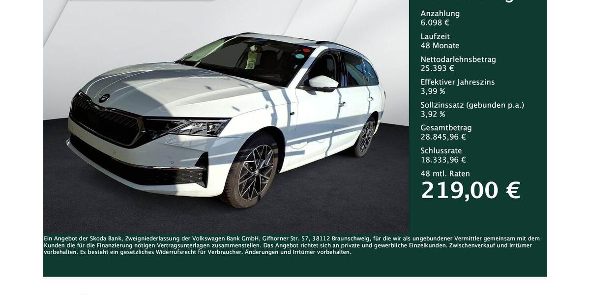 Skoda Octavia 8.749 km 31.435 &euro; Dortmund 44309