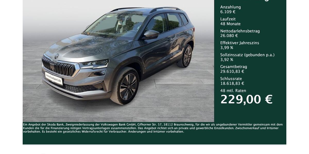 Skoda Karoq 18.517 km 30.888 &euro; Dortmund 44269