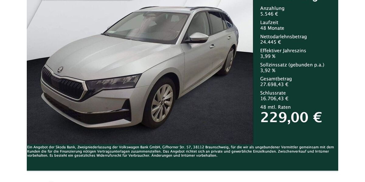 Skoda Octavia 25.447 km 29.757 &euro; Dortmund 44309