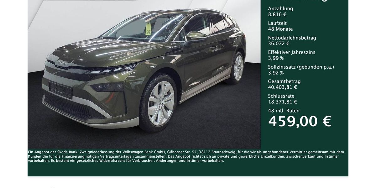 Skoda Enyaq 12.885 km 44.488 &euro; Dortmund 44309
