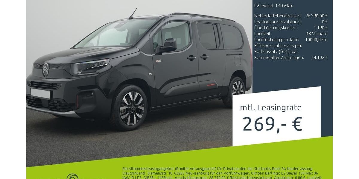 Citroen Berlingo 3.200 km 27.670 &euro; Dortmund 44263