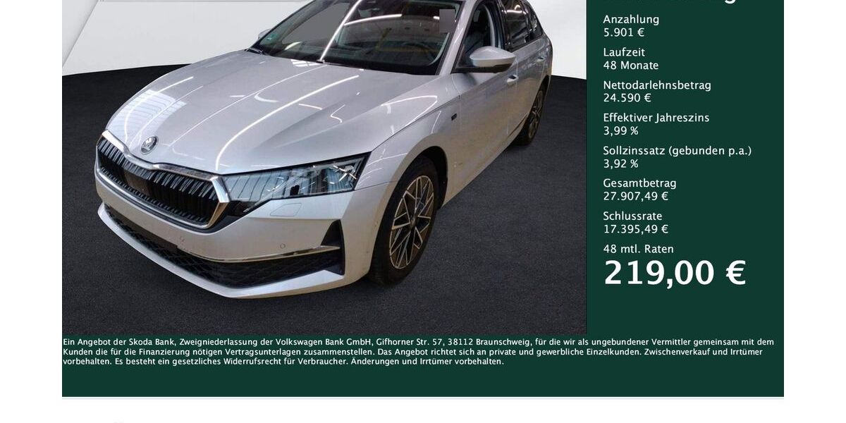 Skoda Octavia 24.745 km 29.991 &euro; Dortmund 44269