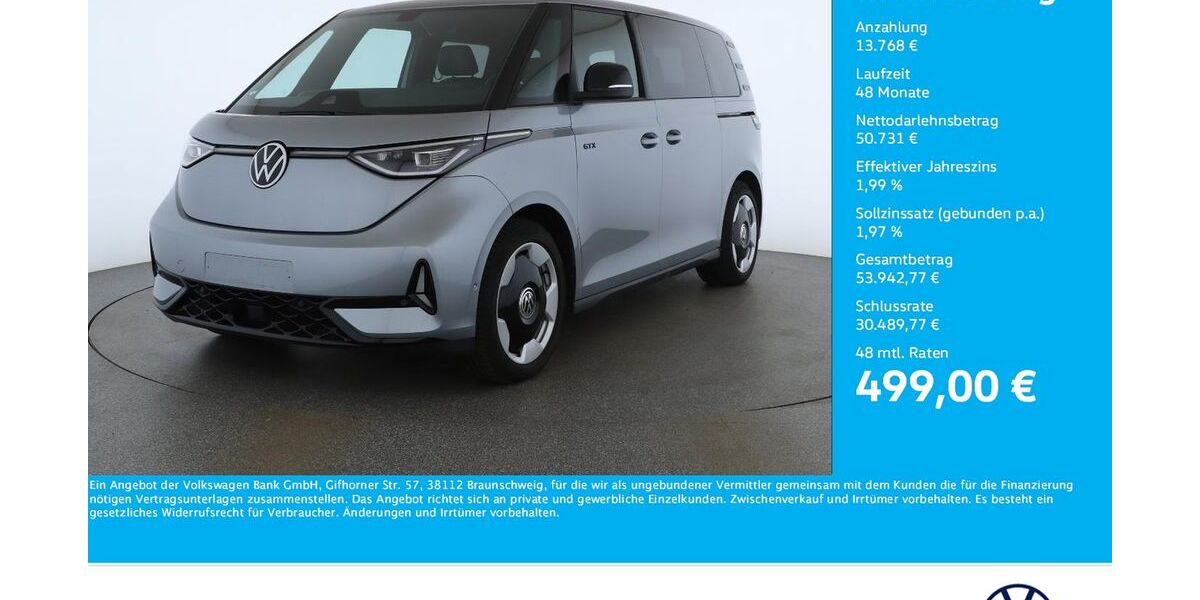 VW ID. Buzz 6.478 km 62.699 &euro; Dortmund 44379