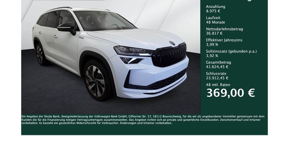 Skoda Kodiaq 7.052 km 45.222 &euro; Dortmund 44269