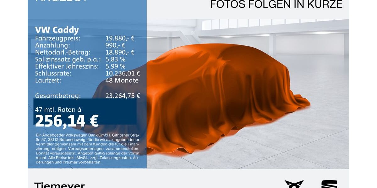 VW Caddy 51.381 km 19.350 &euro; Hemer 58675