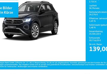 VW T-Roc 5.543 km 26.288 &euro; Dortmund 44141