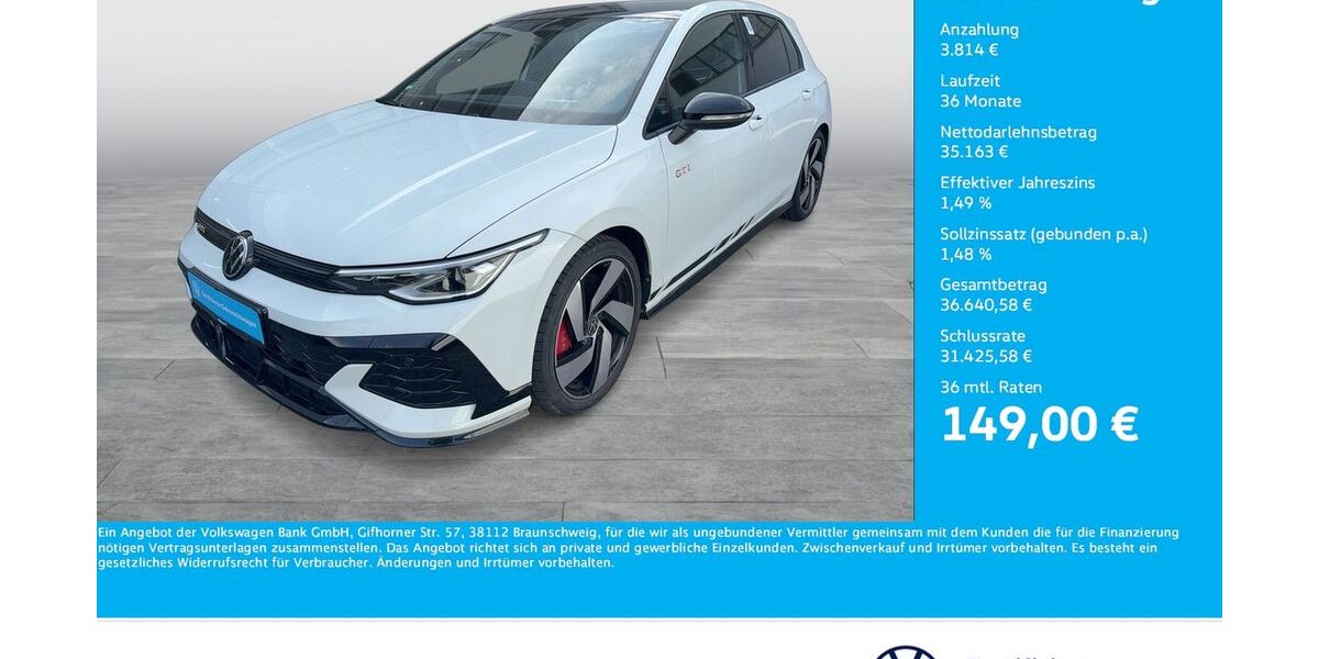 VW Golf 8.000 km 38.833 &euro; Dortmund 44141