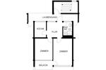 Etagenwohnung Hagen - 2 Zimmer, 55 m&sup2;, 330&euro; | Angebot:26661797
