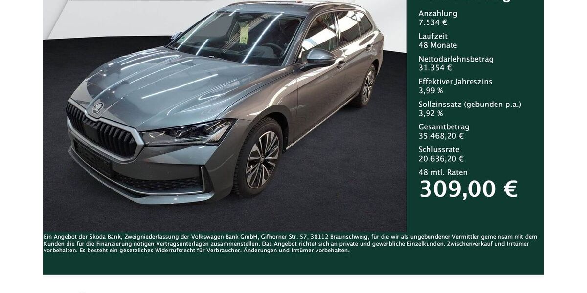 Skoda Superb 16.246 km 37.991 &euro; Dortmund 44309