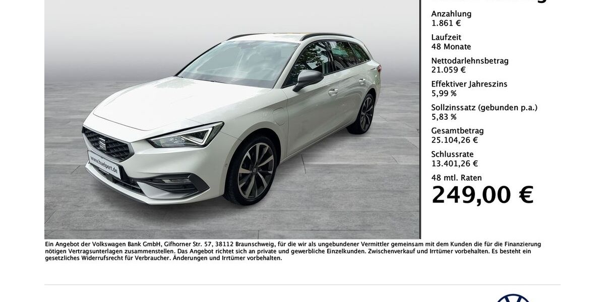 Seat Leon 54.075 km 22.722 &euro; Dortmund 44379