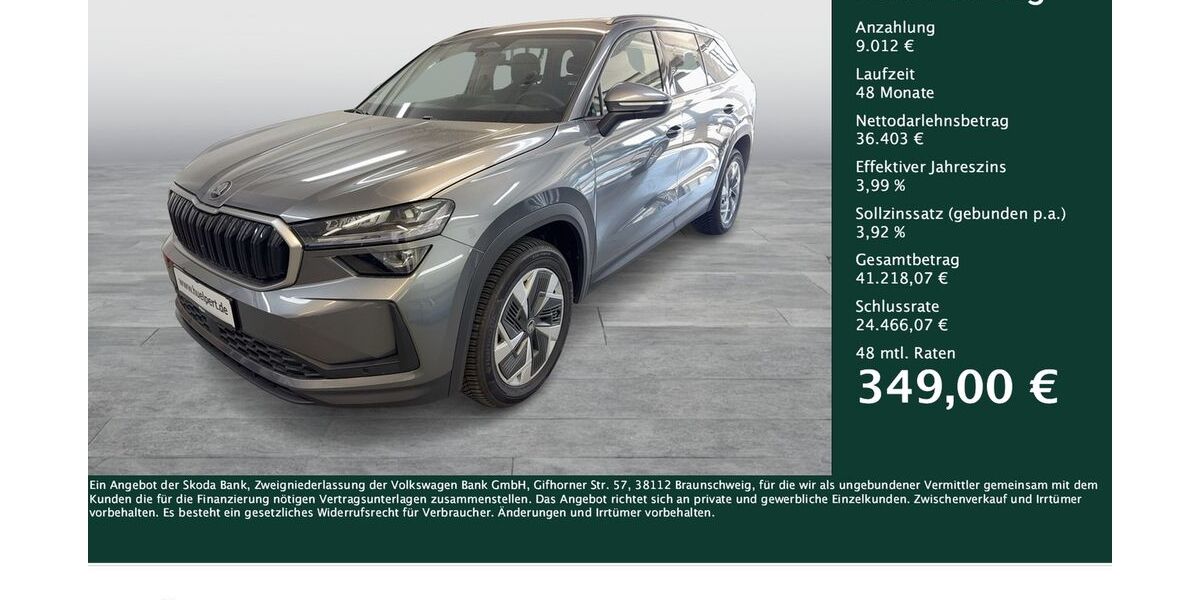 Skoda Kodiaq 19.378 km 44.991 &euro; Dortmund 44269