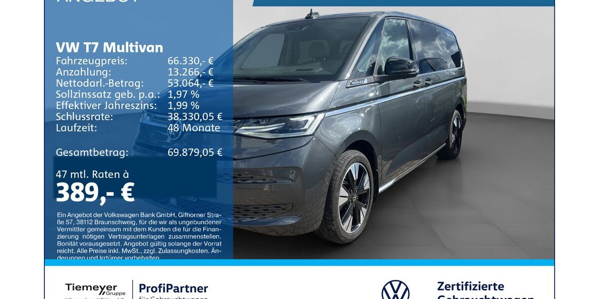 VW T7 Multivan 14.532 km 64.460 &euro; Recklinghausen 45663
