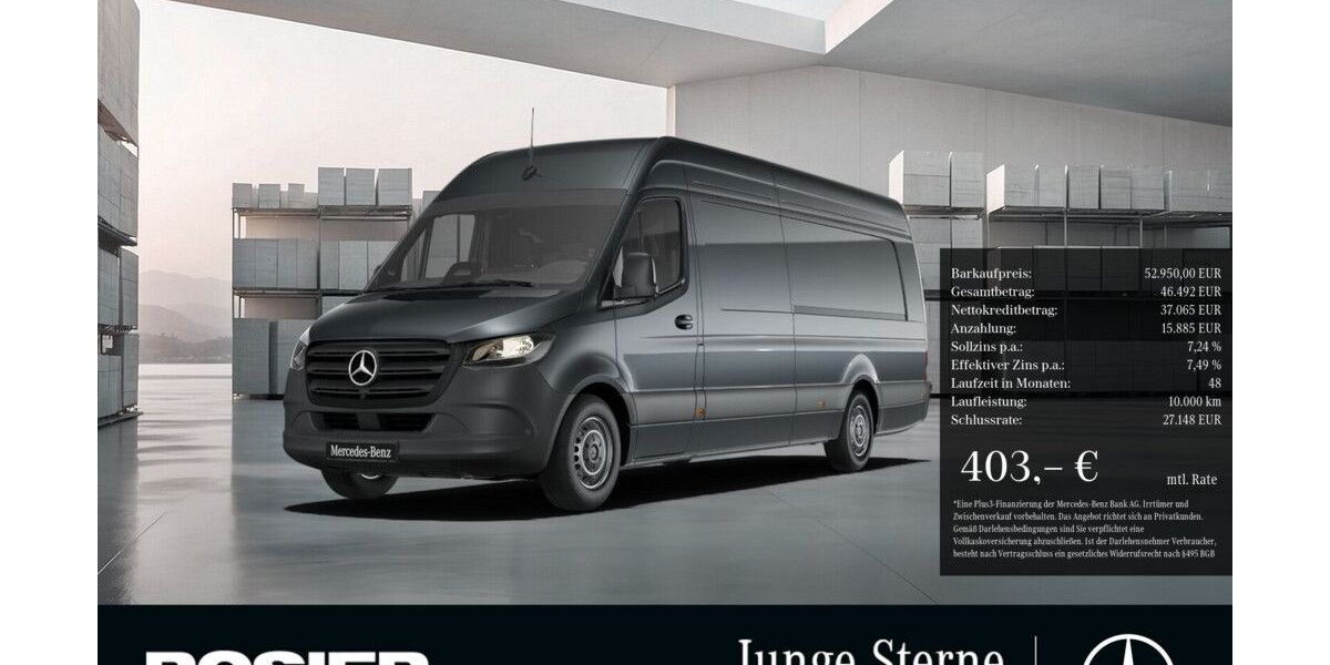 Mercedes-Benz Sprinter 4.992 km 52.950 &euro; Menden 58706