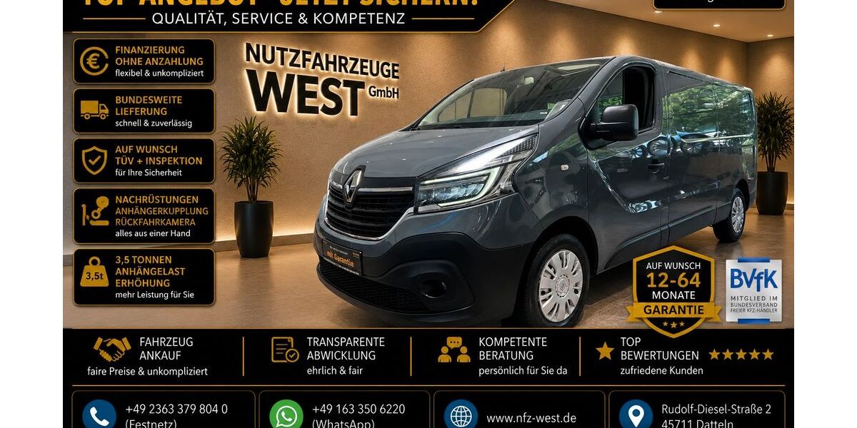 Renault Trafic 84.000 km 18.990 &euro; Datteln 45711