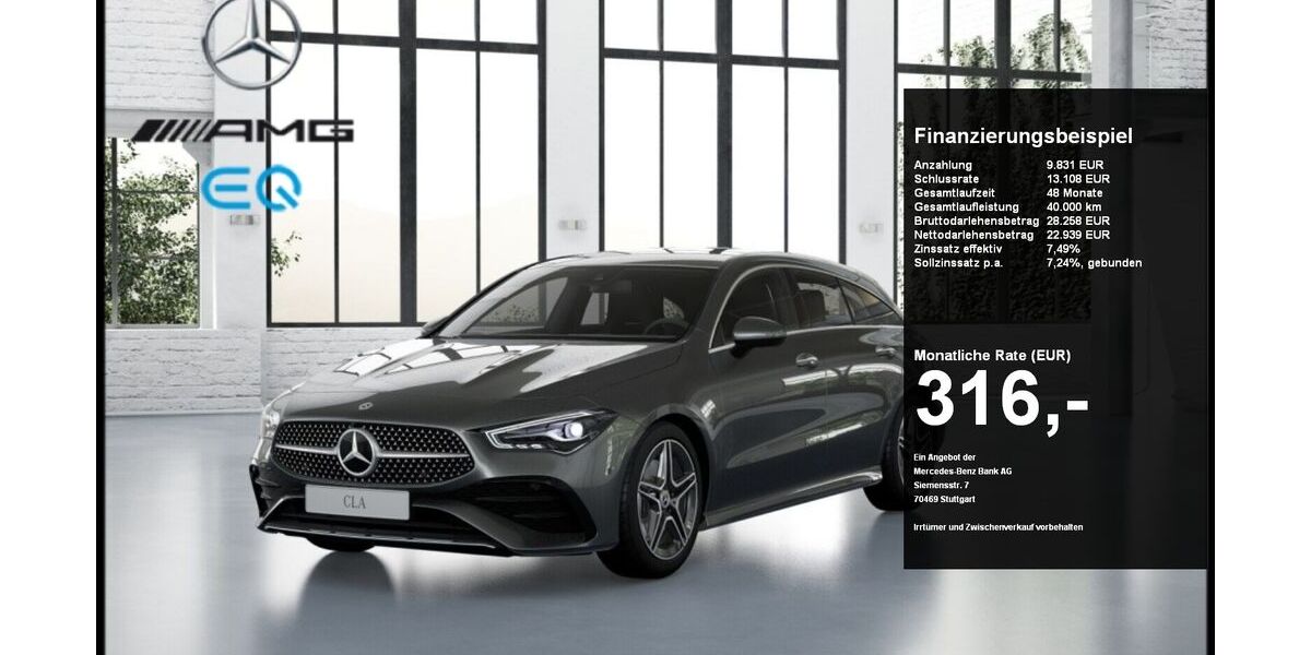 Mercedes-Benz CLA 200 Shooting Brake 19.544 km 32.770 &euro; Dortmund 44139