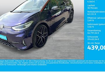 VW ID.3 6.595 km 44.388 &euro; Dortmund 44379